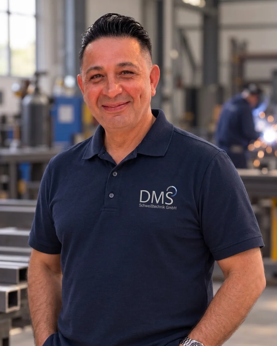 Hasan Demir, Geschäftsführer und Inhaber der DMS Schweisstechnik GmbH